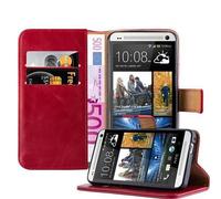 Case for HTC One M7 Protection Wallet Cover Magnetic Luxury Book