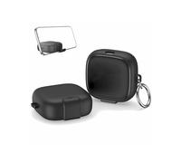 Case for HUAWEI FreeArc Wireless Earbuds,daunke PC Protective Cover,Case with Round buckle,Full Protection,Black