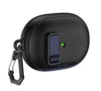 Case for Huawei FreeBuds Pro 5, Protective Cover with Phone Stand & Shockproof Hard Shell, Lychee Pattern dust-proof Headset Case for Outdoor Travel Commute