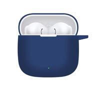 Case for HUAWEI FreeBuds SE 3/Freebuds SE 2 with Carabiner,Anti-Scratch Premium Soft Silicone Full Protective Case,Shockproof Ultra Slim Headphone Protective Case,Blue