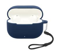 Case for HUAWEI FreeBuds SE 4 ANC with Carabiner,Anti-Scratch Premium Soft Silicone Full Protective Case,Shockproof Ultra Slim Headphone Protective Cover for HUAWEI FreeBuds SE 4 ANC,Blue