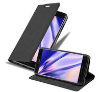 cadorabo Book Case works with Huawei MATE 9 PRO in NIGHT BLACK - with Magnetic Closure, Stand Function and Card Slot - Wallet Etui Cover Pouch PU Leather Flip