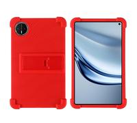 Case for HUAWEI MatePad Mini 8.8 inch 2025 Tablet with PC Kickstand, Soft Silicone, Washable, Thickened Corner Shockproof Case, Red