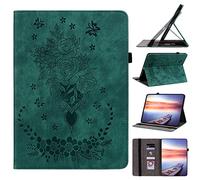 Case for Huawei MatePad T10/T10S 2020 Cover Shockproof PU Leather Soft TPU Back Multi-Angle Stand Cases Shell with Pen Holder Folio Flip Tablet Protective Cover for MatePad T10/T10S 2020 Green