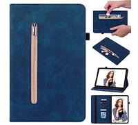 Case for Huawei MatePad T10/T10S 2020 Cover Shockproof PU Leather Soft TPU Back Multi-Angle Stand Shell Folio Flip Tablet Protective Cover for MatePad T10/T10S 2020 Blue