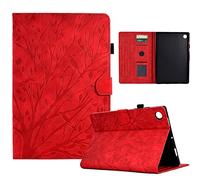 Case for Huawei MediaPad M5 / M5 Pro 10.8 Inch 2018 Tablet Covers, Folio Case Protective PU Leather Wallet Flip Cover Stand Card Slot Pen Holder for Huawei Mediapad M5 10 / M5 10 Pro - Red