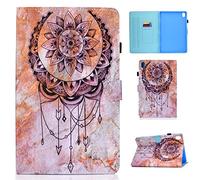Case for Huawei MediaPad M6 10.8, Beautiful PU Leather Flip Double Magnet Wallet Stand Card Slots Case Cover with Auto Sleep/Wake Up Function (DT-8)