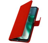 Case for Huawei P40 Lite 5G Card-holder Cover Video Stand Feature Red