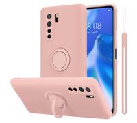 Case for Huawei P40 LITE 5G / NOVA 7 SE Protection Phone Cover TPU Silicone Ring
