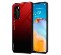 Case for Huawei P40 Phone Cover Tempered Glas TPU Silicone