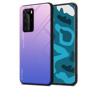 Case for Huawei P40 PRO Phone Cover Tempered Glas TPU Silicone