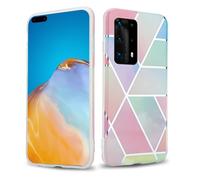 Case for Huawei P40 PRO Protection Phone Cover TPU Silicone Mosaic