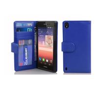 Case for Huawei P7 Cover Protection Wallet 3 Card Slots Book