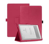 Case for iFLYTEK AINOTE 2,NOUKAJU Tablet Protection Cover,Folding Stand with Pencil Holder and Wrist Strap,Drop-Resistant,Protection Case for iFLYTEK AINOTE 2 E-Ink Tablet 10.65inch(Red)