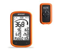 Case for iGPSPORT BSC100MAX Cycling Computer, KONXISA Soft Silicone Cover, Protective Waterproof for Cycling Navigation Device Accessories, Scratch Resistant Cover, Dust Resistant Case,Orange