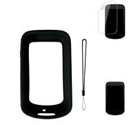 Case for iGPSPORT BSC500,NOUKAJU Protective Cover(with Lanyard + 1pack Screen Protector) Drop-Proof,Scratch-Proof,Screen Protector for iGPSPORT BSC500 Bike Computer(Black)
