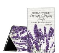Case for iPad 10.2 & 10.5,Compatible for iPad 9th/8th/7th Generation 10.2 inch iPad Air 3rd Gen/Pro 10.5 inch Protective Cover,Christian Quotes Bible Verse Proverbs 31:25