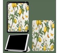 Case for iPad 10.2" (9th/8th/7th Generation 2021/2020/2019), Smart Case Ultra Slim Magnetic Cover for iPad 10.2 inch, Auto Wake/Sleep,Lemon Tree