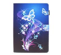 Case for iPad 10.2 with Pencil Holder Multiple Slots able to Set up Multiple Horizontal Stand Angles For iPad Pro 7th Generation 2019 release,Dream Butterfly