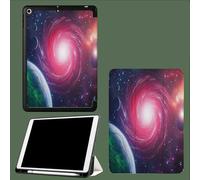 Case for iPad 10th Generation Case 2022, Slim Tri-fold Stand Cover for iPad 10.9 inch, Auto Wake/Sleep Smart Shell with Soft Back Spiral Galaxy Universe Starry Sky