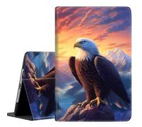 Case for iPad 5th/6th Gen, for iPad Air 1st/2nd Gen, for iPad Pro 9.7 Inch, Durable Shockproof Protective Cover Case with Smart Auto Wake/Sleep，Bald Eagle