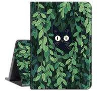 Case for iPad 9.7 inch 2018 2017/ iPad Air 2 Case,Slim Lightweight Smart Shell Stand Cover with Auto Wake/Sleep Cases for Apple iPad 5th/6th Generation,Black Jungle Cat