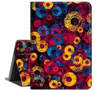 Case for iPad 9.7 inch 2018 2017/ iPad Air 2 Case,Slim Lightweight Smart Shell Stand Cover with Auto Wake/Sleep Cases for Apple iPad 5th/6th Generation,Colored Art