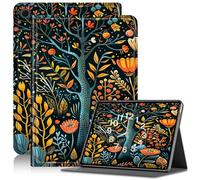 Case for iPad 9.7 Inch 5th/6th Generation 2018/2017, PU Leather Adjustable Stand for iPad Pro 9.7 inch, with Auto Sleep/Wake Smart Cover for iPad 6th Generation Case, Enchanting Forest