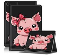 Case for iPad 9.7 Inch 5th/6th Generation 2018/2017, PU Leather Adjustable Stand for iPad Pro 9.7 inch, with Auto Sleep/Wake Smart Cover for iPad 6th Generation Case, Cute Pink Piglet
