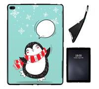 Case for iPad 9.7 Inch iPad 6th/5th Generation, iPad Air 2/Air 1,Soft Shockproof TPU Silicone Protective Back Shell Case for iPad 9.7 2018 2017 Model iPad Air 2 Air 1,Cute Snowman