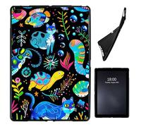 Case for iPad 9.7 Inch iPad 6th/5th Generation, iPad Air 2/Air 1,Soft Shockproof TPU Silicone Protective Back Shell Case for iPad 9.7 2018 2017 Model iPad Air 2 Air 1,Colorful Tortoise and Cat