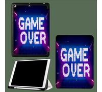 Case for iPad 9th/8th/7th Gen 10.2 inch 2021/2020/2019, Smart Case Ultra Slim Lightweight Magnetic Cover with Auto Wake/Sleep for iPad 9/for iPad 8/for iPad 7,Glowing Letters