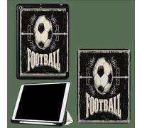 Case for iPad 9th/8th/7th Gen 10.2 inch 2021/2020/2019, Smart Case Ultra Slim Lightweight Magnetic Cover with Auto Wake/Sleep for iPad 9/for iPad 8/for iPad 7,Retro Football Field