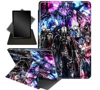 Case for iPad 9th / 8th / 7th Generation 10.2 inch (2021/2020/2019 Released), 360 Degree Rotating Stand Smart Protective Cover Case for ipad 10.2,Night Warriors