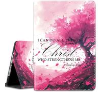 Case for iPad (A16) 11th Generation 11 Inch 2025 / iPad 10th Generation 10.9 Inch 2022, Slim Multi-Angle Smart Stand Cover with Automatic Sleep/Wake Function, Pink Dead Wood