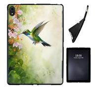 Case for iPad (A16) 11th Generation 11 Inch 2025, iPad 10th Generation 10.9 inch 2022,Slim Soft Shockproof TPU Silicone Protective Back Shell Case for i Pad 11/10 Gen, Hummingbirds Gather Honey