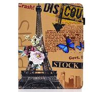 Case for iPad Air 11 inch 2024 M2 Tablet Case, Shockproof PU Leather Multi-Angle Viewing Stand Function Folip Flip Protective Cover Iron tower