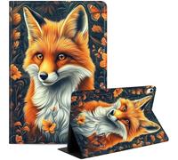 Case for iPad Air 11-inch M3 2025/M2 2024/10.9” Air 5th 4th 2022 2020, Slim PU Leather Stand Cover with Auto Wake/Sleep, Multi-Angle Viewing & Shockproof, Beautiful Fox