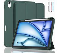Case for iPad Air 11 Inch M4/M3/M2/iPad Air 5th/4th 10.9" Midnight Green