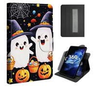 Case for iPad Air 13 inch 2024/2025 (M2), iPad Pro 12.9 6th/5th/4th Gen (2022/2021/2020),360° Rotating Stand Case with Hand Strap, Shockproof Protective Cover with Auto Sleep/Wake,Witches