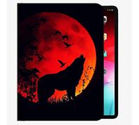 Case for iPad Air 2 9.7" Case Cover,Wolf Howl Silhouette 2833 Case Slim Shell Cover For iPad Air2 9.7 inch