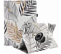 Case for iPad Air 2/Air 1/iPad 9.7" 5th/6th Generation (2017/2018) - 360 Degree Rotating Multi-Angle Viewing Folio Stand Cases with Auto Sleep/Wake (Golden Leaves)