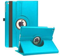 Case for ipad Air 2/Air 1/iPad 9.7 Inch 2018/2017(5th/6th generation), 360 Degree Rotating Multi-Angle Viewing Folio Stand Cases with Auto Sleep/Wake (Sky Blue)