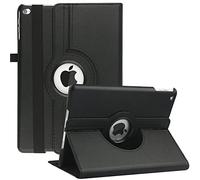 Case for ipad Air 2/Air 1/iPad 9.7 Inch 2018/2017(5th/6th generation), 360 Degree Rotating Multi-Angle Viewing Folio Stand Cases with Auto Sleep/Wake (Black)