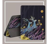 Case for iPad Air 3 10.5 inch (2019 Model 3rd Generation), Trifold Stand Smart Cover with Auto Wake/Sleep for iPad Pro 10.5" 2017/ Air 3 10.5" 2019 Tablet - Colorful gilded elk
