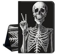 Case for iPad Air 5th A2589 A2591/ Air 4th Gen A2316 A2324,Slim Lightweight Smart Shell Stand Cover with Auto Wake/Sleep for iPad Air 5th A2589 A2591/Air 4th Gen A2316 A2324,Rock Skeleton
