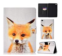 Case for iPad Mini 2/3/4/5 Case, iPad Mini 5th/4th generation 7.9'' Cover Slim Flip Wallet Stand Case with Auto Sleep/Wake Card Holder, Smart Cover for iPad Mini 5 4 3 2 1 Tablet, Golden Fox