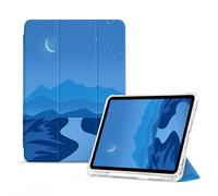 Case For iPad Mini 4/Mini 5 Generation Smart Magnetic Cover - Auto Wake/Sleep - Model No. A1538/A1550/A2124/A2125/A2126/A2133 - Night mountain peaks and rivers