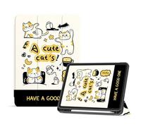 Case For iPad Mini 4/Mini 5 Generation Smart Magnetic Cover - Auto Wake/Sleep - Model No. A1538/A1550/A2124/A2125/A2126/A2133 - Cute Cat Cup