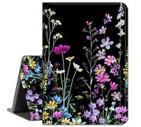 Case for iPad mini 5 2019 (Model: A2133 A2124 A2126 A2125),Slim Lightweight Smart Shell Stand Cover with Auto Wake/Sleep for iPad mini 5th Gen 7.9 Inch,Wildflower Plant